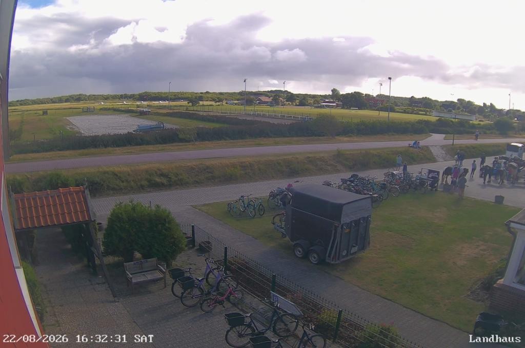 Archiv Foto Webcam Langeoog: Landhaus am Schniederdamm