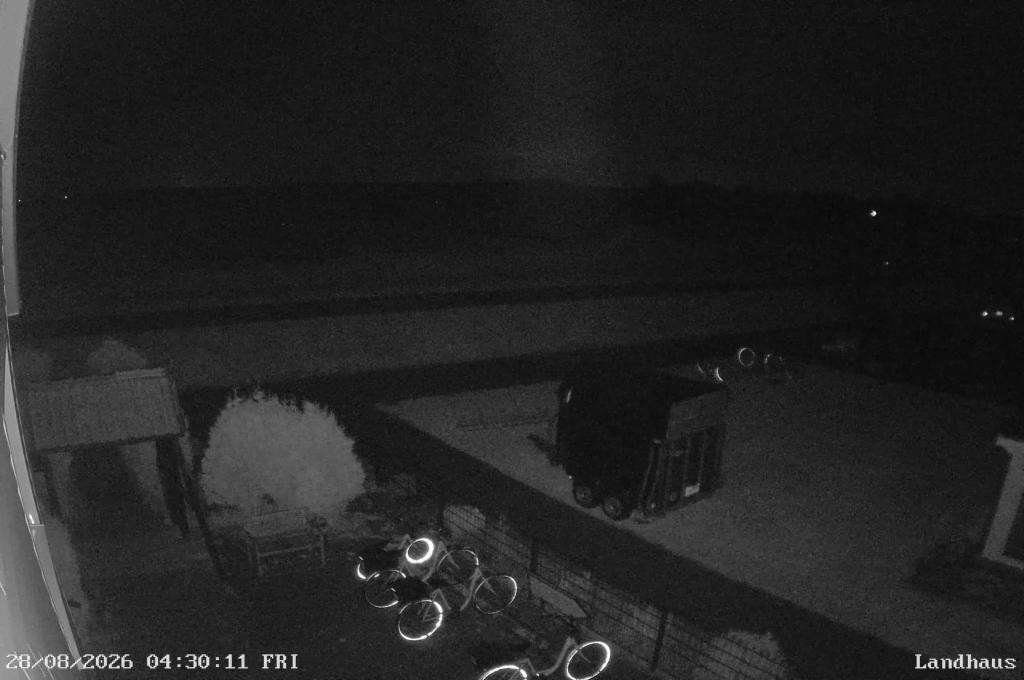 Archiv Foto Webcam Langeoog: Landhaus am Schniederdamm