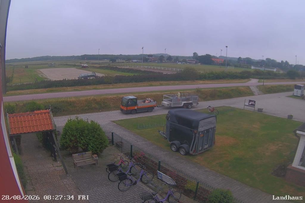 Archiv Foto Webcam Langeoog: Landhaus am Schniederdamm