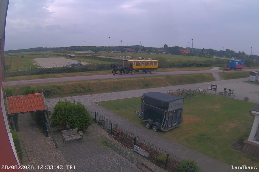 Archiv Foto Webcam Langeoog: Landhaus am Schniederdamm