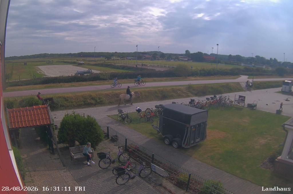 Archiv Foto Webcam Langeoog: Landhaus am Schniederdamm