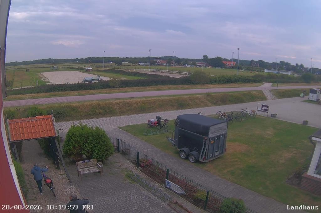 Archiv Foto Webcam Langeoog: Landhaus am Schniederdamm