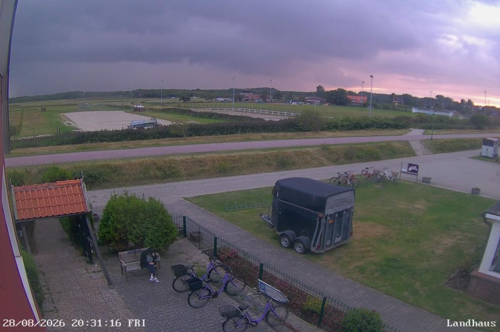 Archiv Foto Webcam Langeoog: Landhaus am Schniederdamm