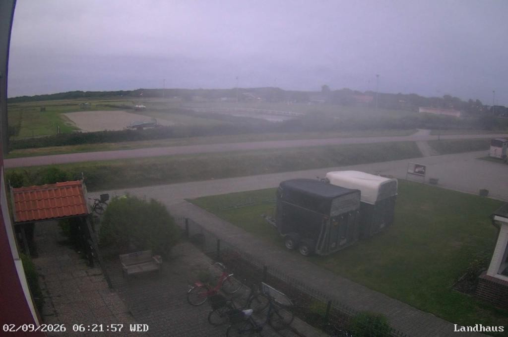 Archiv Foto Webcam Langeoog: Landhaus am Schniederdamm