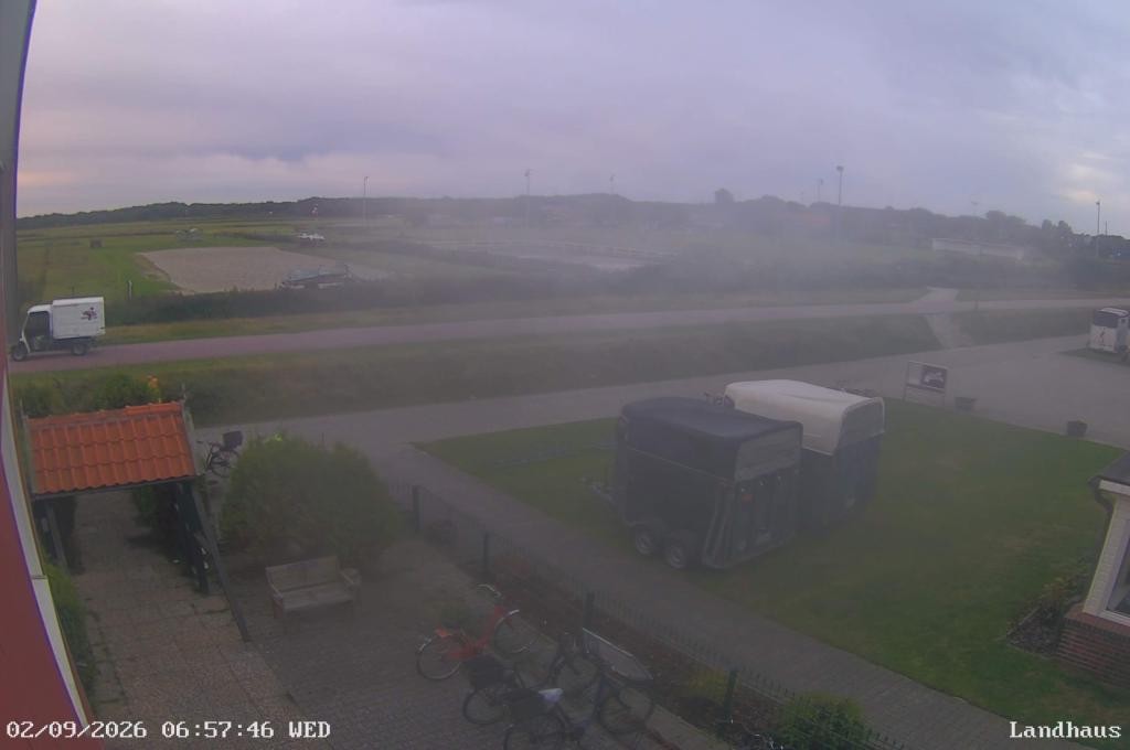 Archiv Foto Webcam Langeoog: Landhaus am Schniederdamm