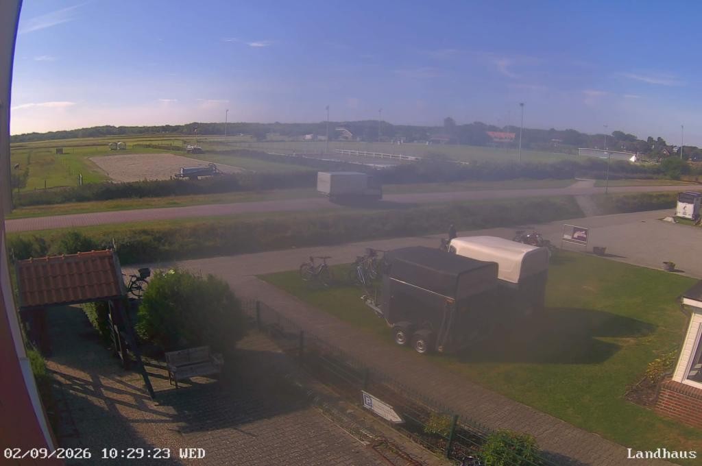 Archiv Foto Webcam Langeoog: Landhaus am Schniederdamm