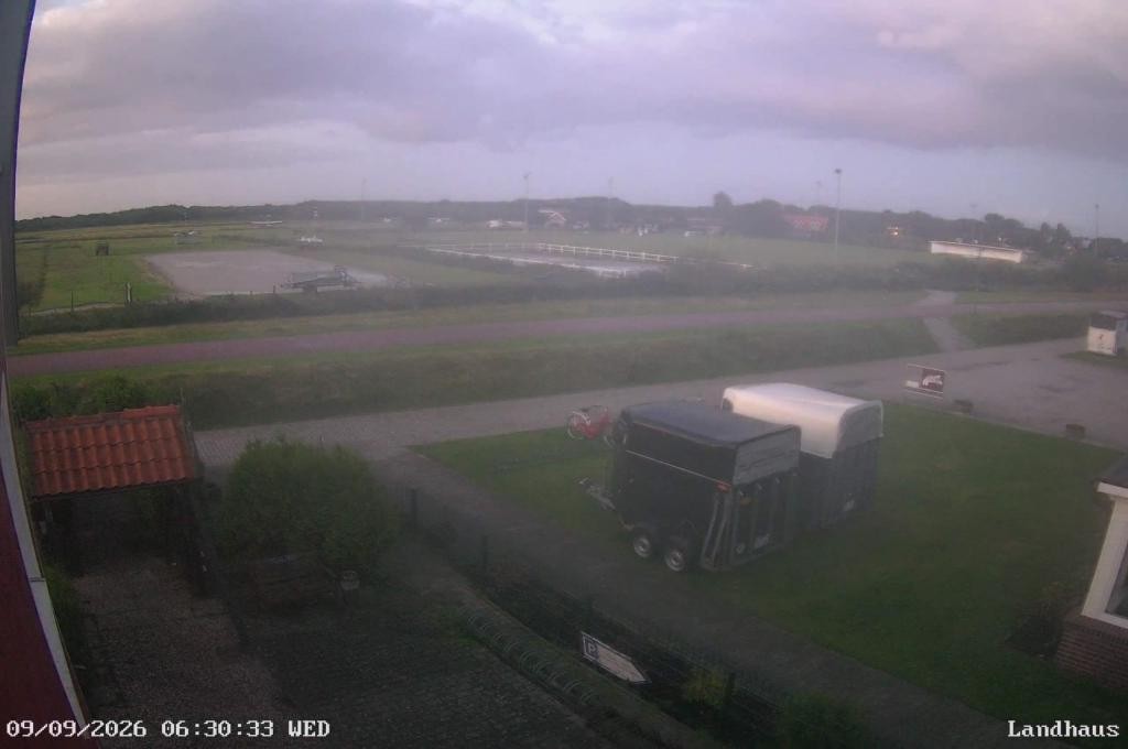 Archiv Foto Webcam Langeoog: Landhaus am Schniederdamm