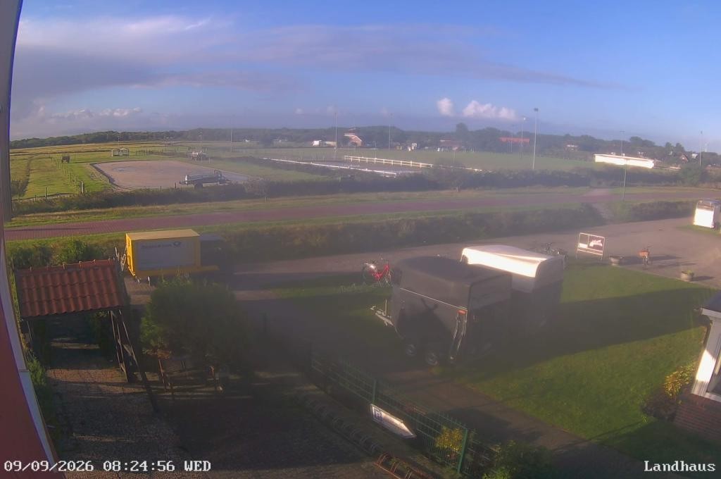 Archiv Foto Webcam Langeoog: Landhaus am Schniederdamm