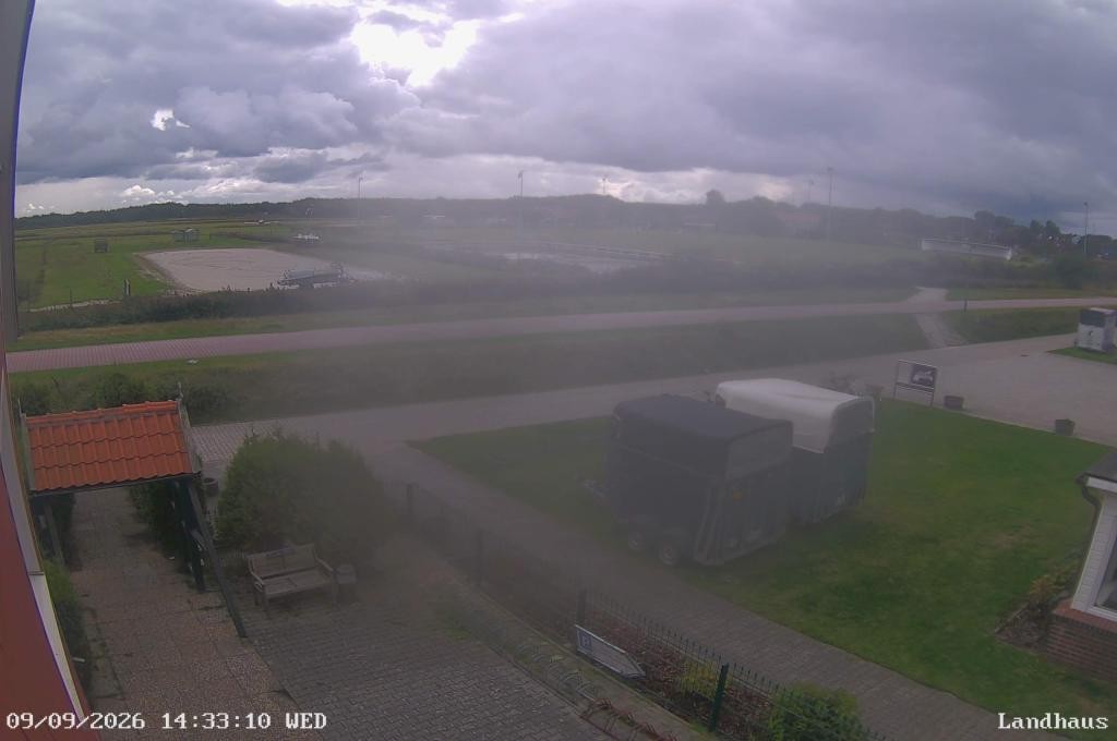 Archiv Foto Webcam Langeoog: Landhaus am Schniederdamm