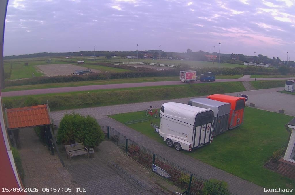 Archiv Foto Webcam Langeoog: Landhaus am Schniederdamm
