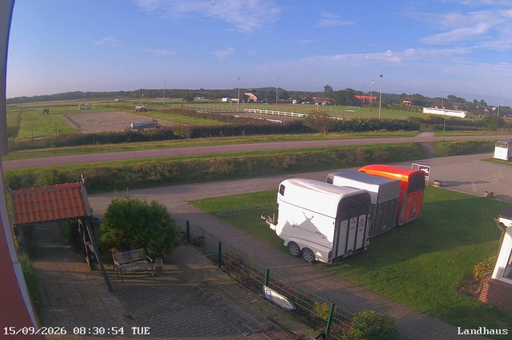 Archiv Foto Webcam Langeoog: Landhaus am Schniederdamm