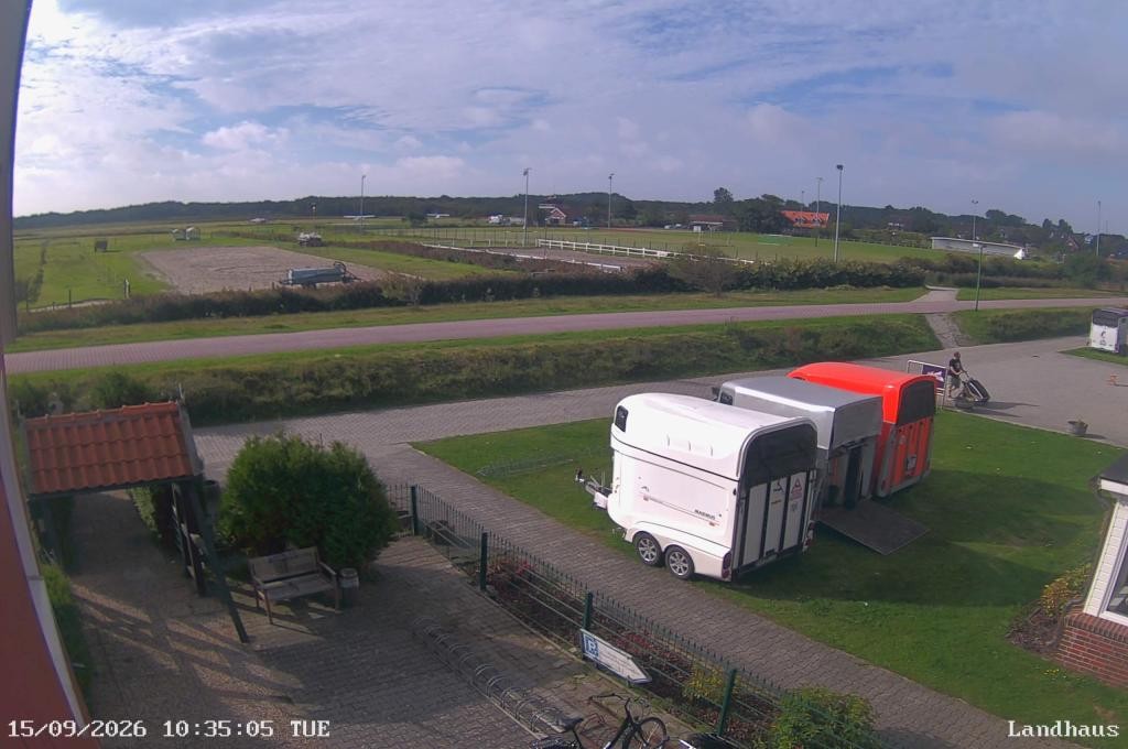 Archiv Foto Webcam Langeoog: Landhaus am Schniederdamm