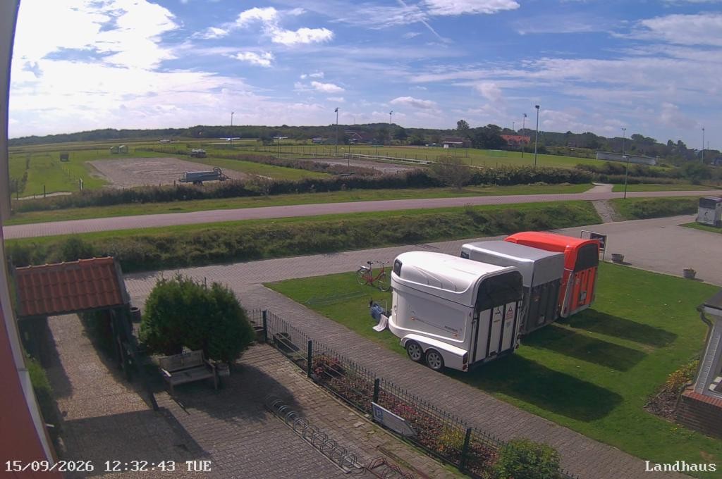 Archiv Foto Webcam Langeoog: Landhaus am Schniederdamm