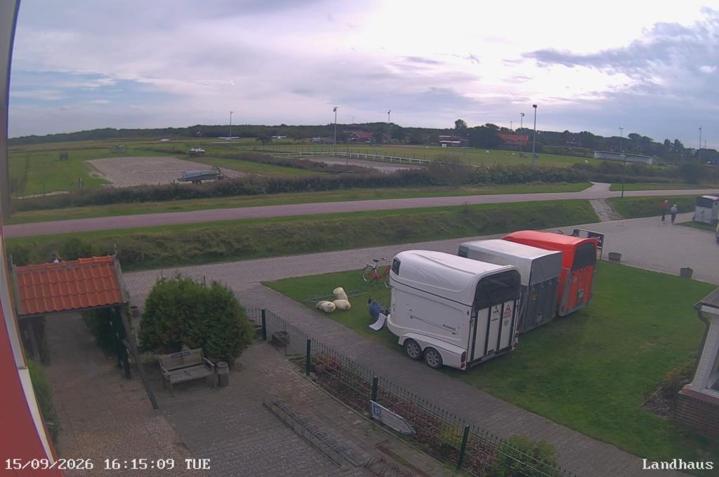 Archiv Foto Webcam Langeoog: Landhaus am Schniederdamm