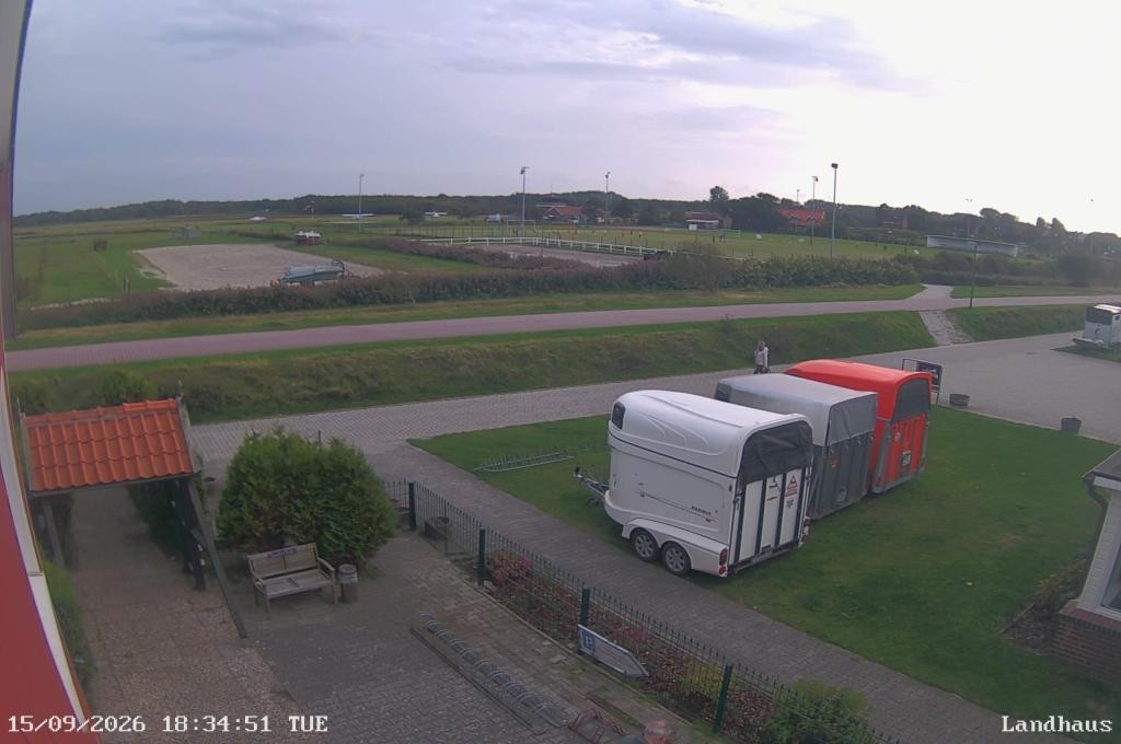 Archiv Foto Webcam Langeoog: Landhaus am Schniederdamm