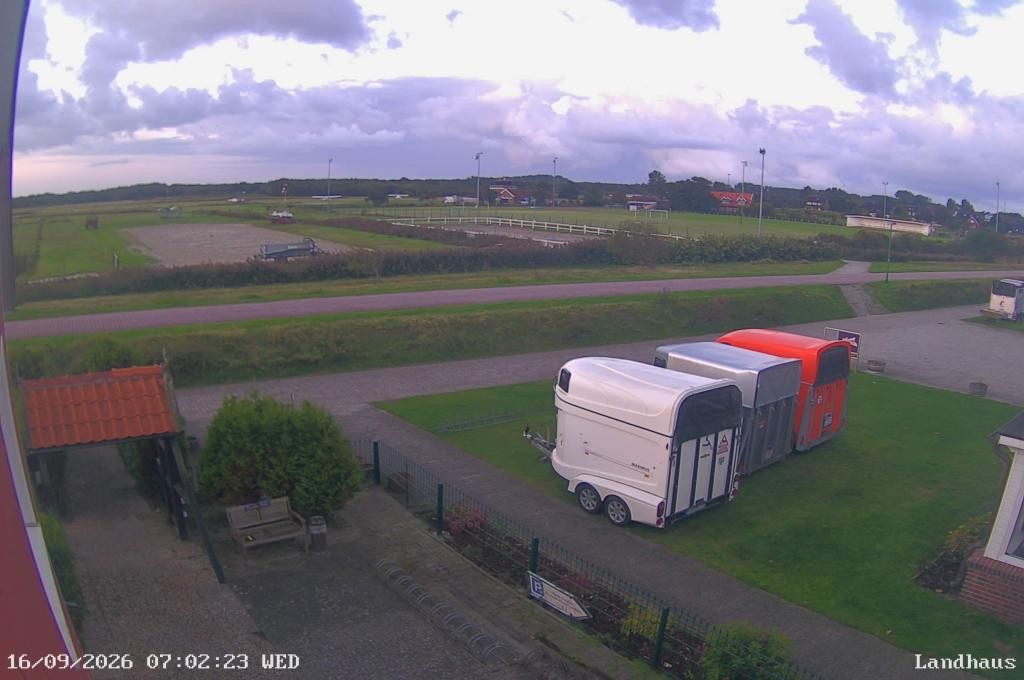 Archiv Foto Webcam Langeoog: Landhaus am Schniederdamm