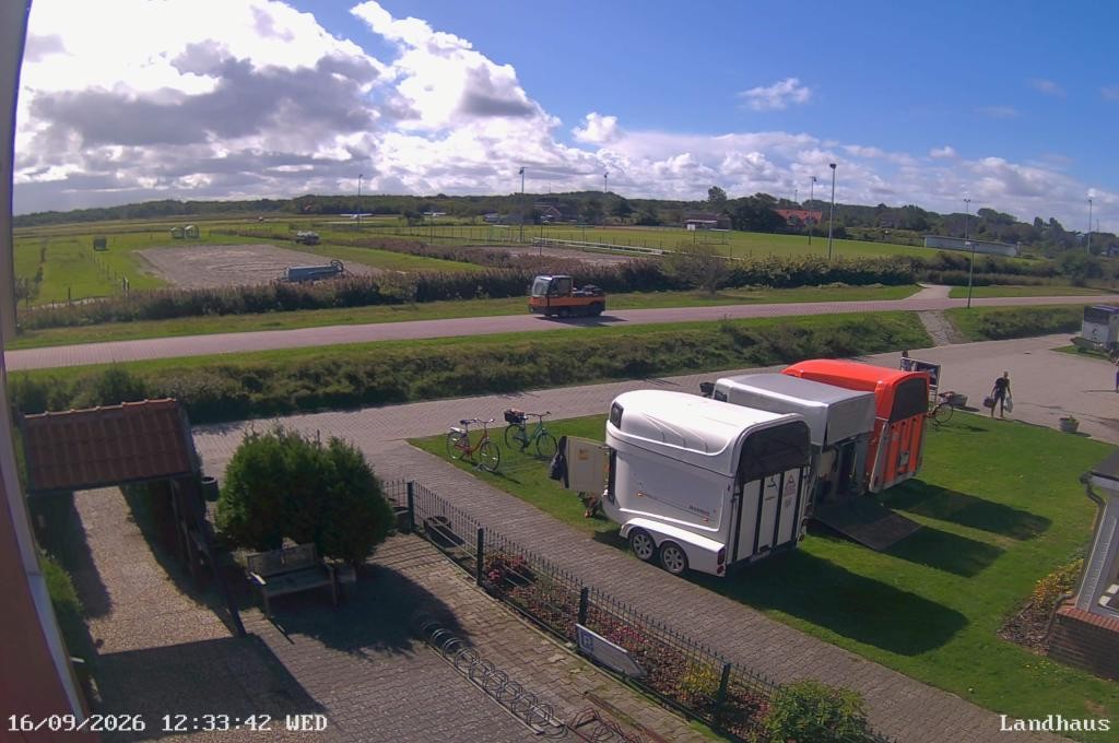 Archiv Foto Webcam Langeoog: Landhaus am Schniederdamm