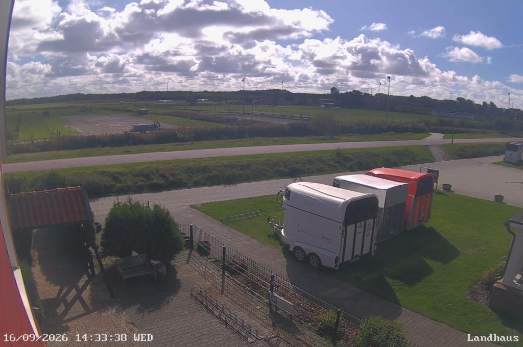 Archiv Foto Webcam Langeoog: Landhaus am Schniederdamm