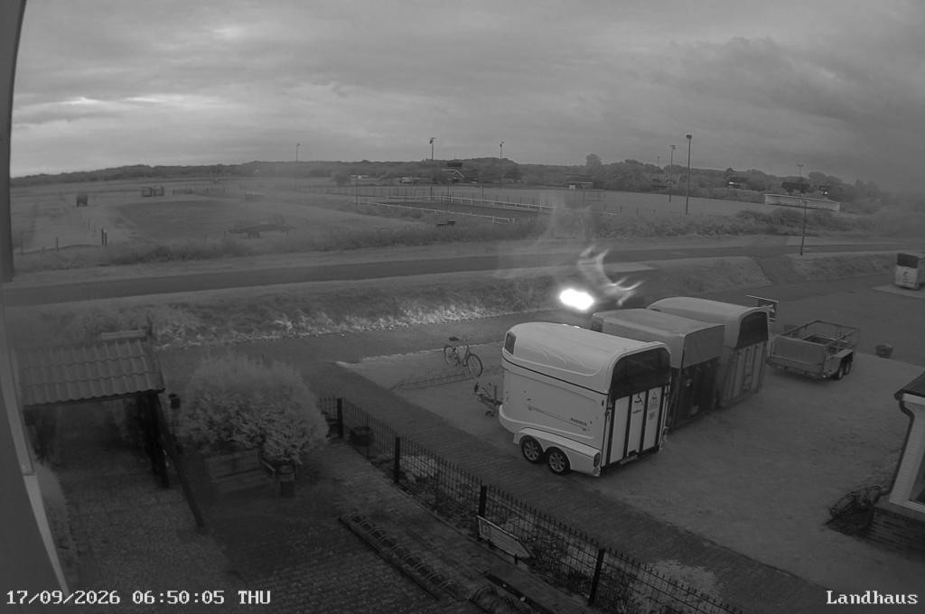 Archiv Foto Webcam Langeoog: Landhaus am Schniederdamm