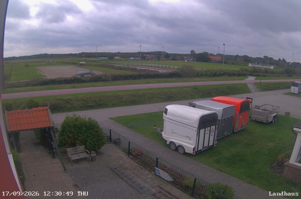 Archiv Foto Webcam Langeoog: Landhaus am Schniederdamm