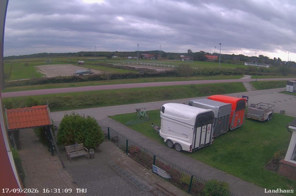 Archiv Foto Webcam Langeoog: Landhaus am Schniederdamm