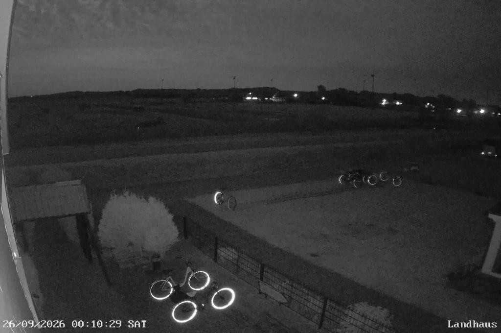 Archiv Foto Webcam Langeoog: Landhaus am Schniederdamm