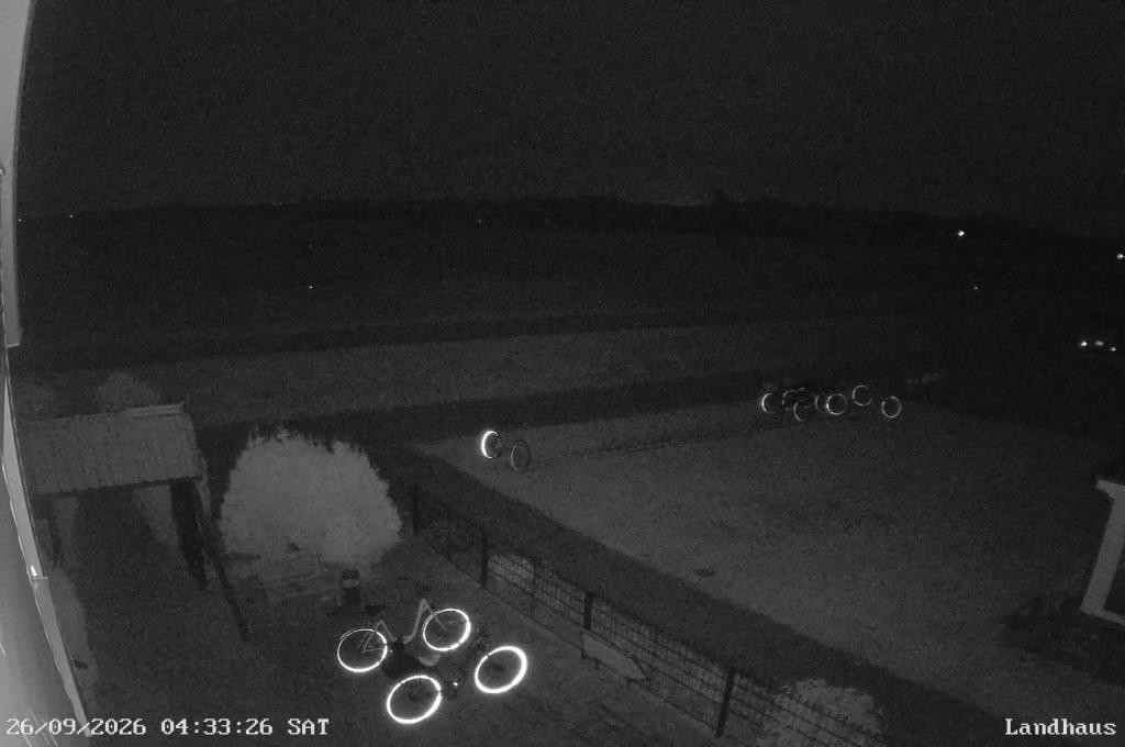 Archiv Foto Webcam Langeoog: Landhaus am Schniederdamm