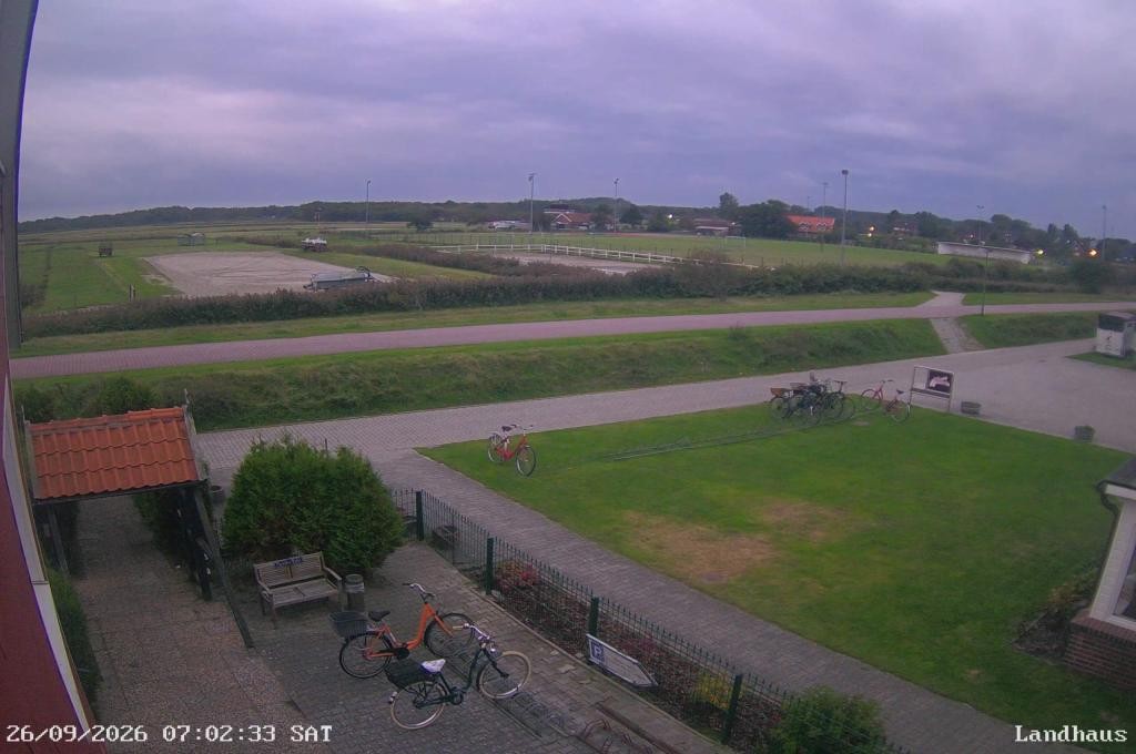 Archiv Foto Webcam Langeoog: Landhaus am Schniederdamm