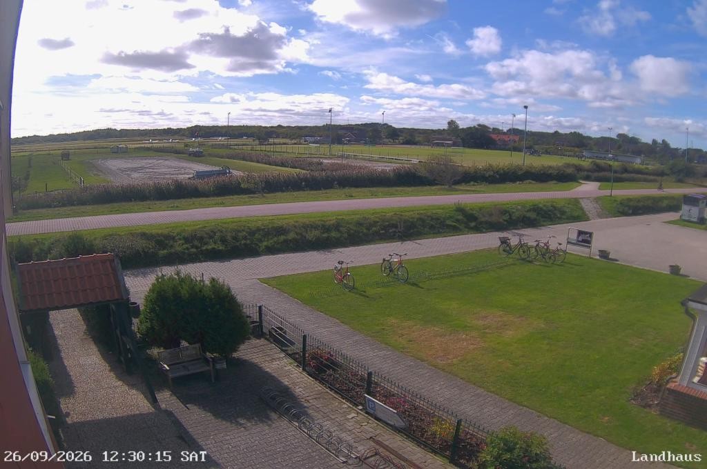 Archiv Foto Webcam Langeoog: Landhaus am Schniederdamm