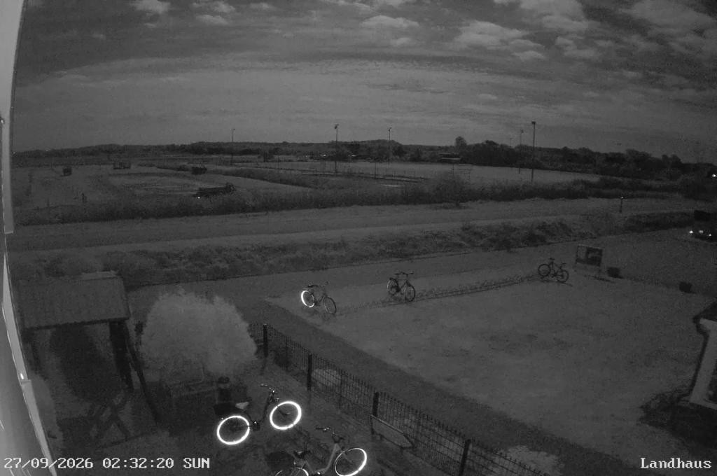 Archiv Foto Webcam Langeoog: Landhaus am Schniederdamm