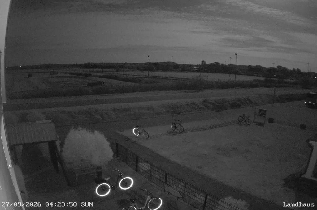 Archiv Foto Webcam Langeoog: Landhaus am Schniederdamm