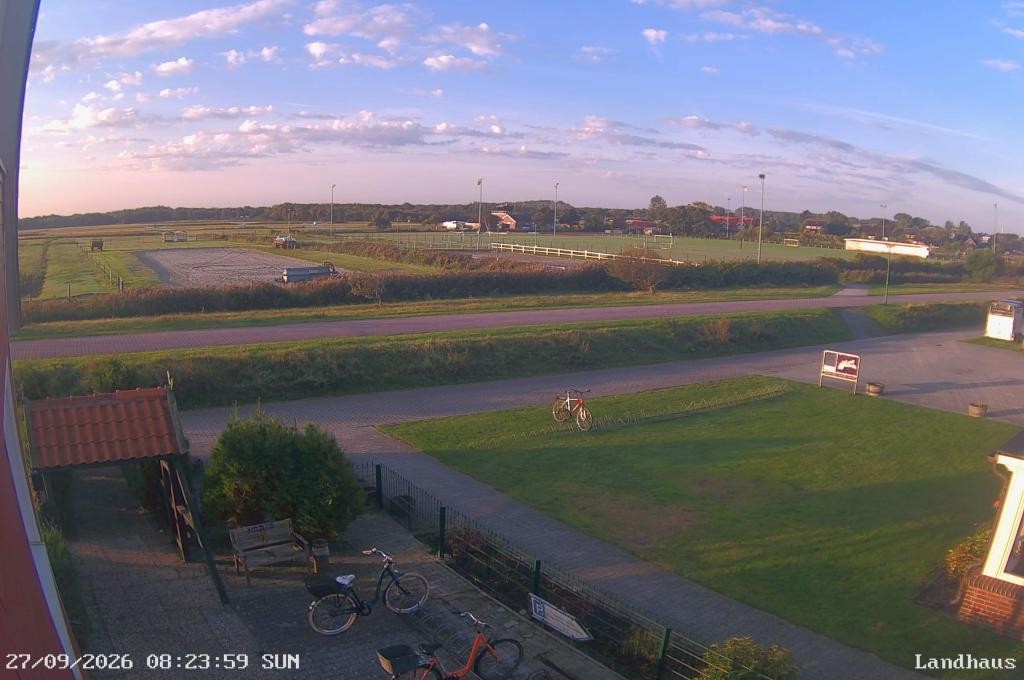 Archiv Foto Webcam Langeoog: Landhaus am Schniederdamm