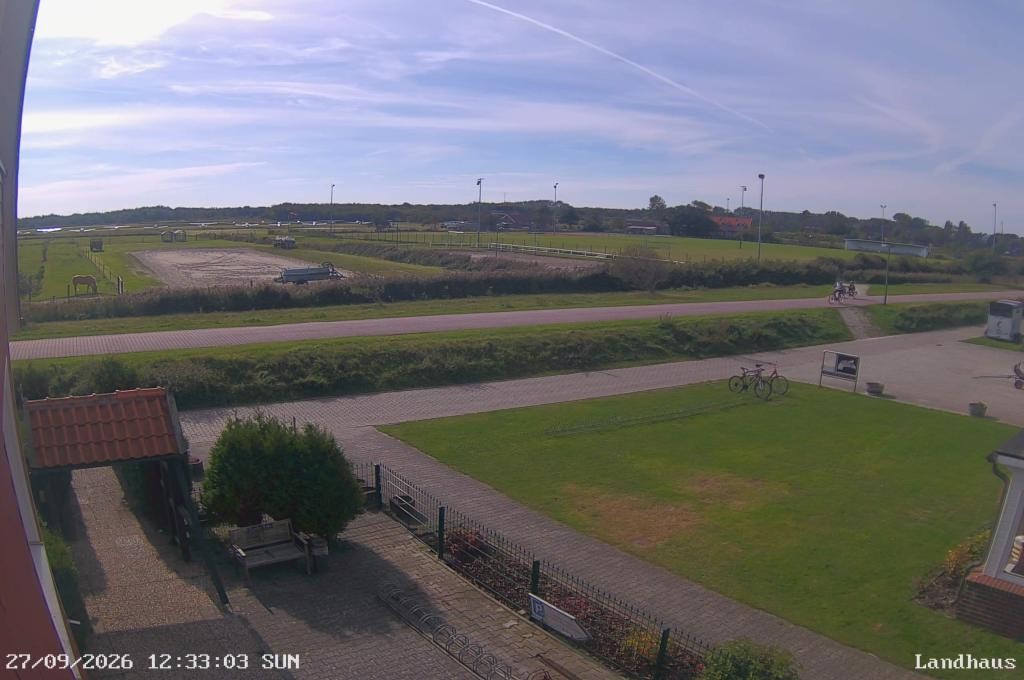 Archiv Foto Webcam Langeoog: Landhaus am Schniederdamm
