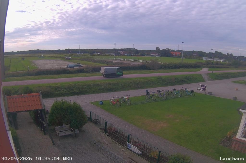 Archiv Foto Webcam Langeoog: Landhaus am Schniederdamm