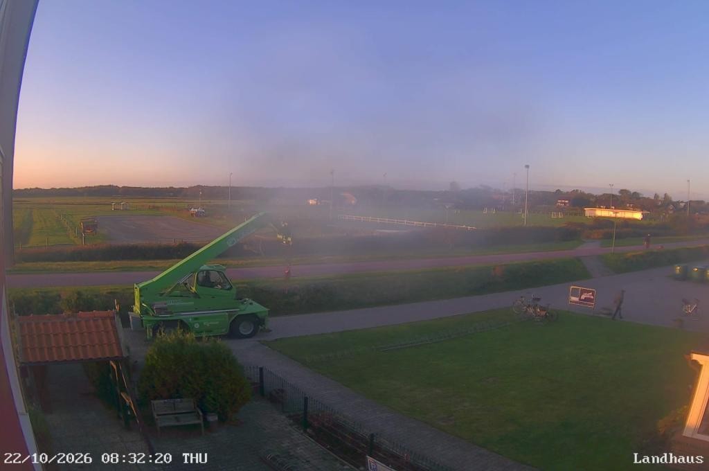 Archiv Foto Webcam Langeoog: Landhaus am Schniederdamm