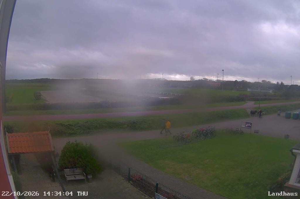 Archiv Foto Webcam Langeoog: Landhaus am Schniederdamm