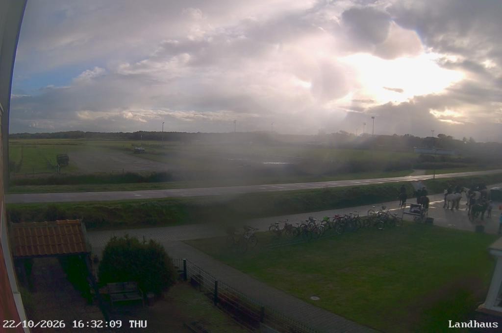 Archiv Foto Webcam Langeoog: Landhaus am Schniederdamm