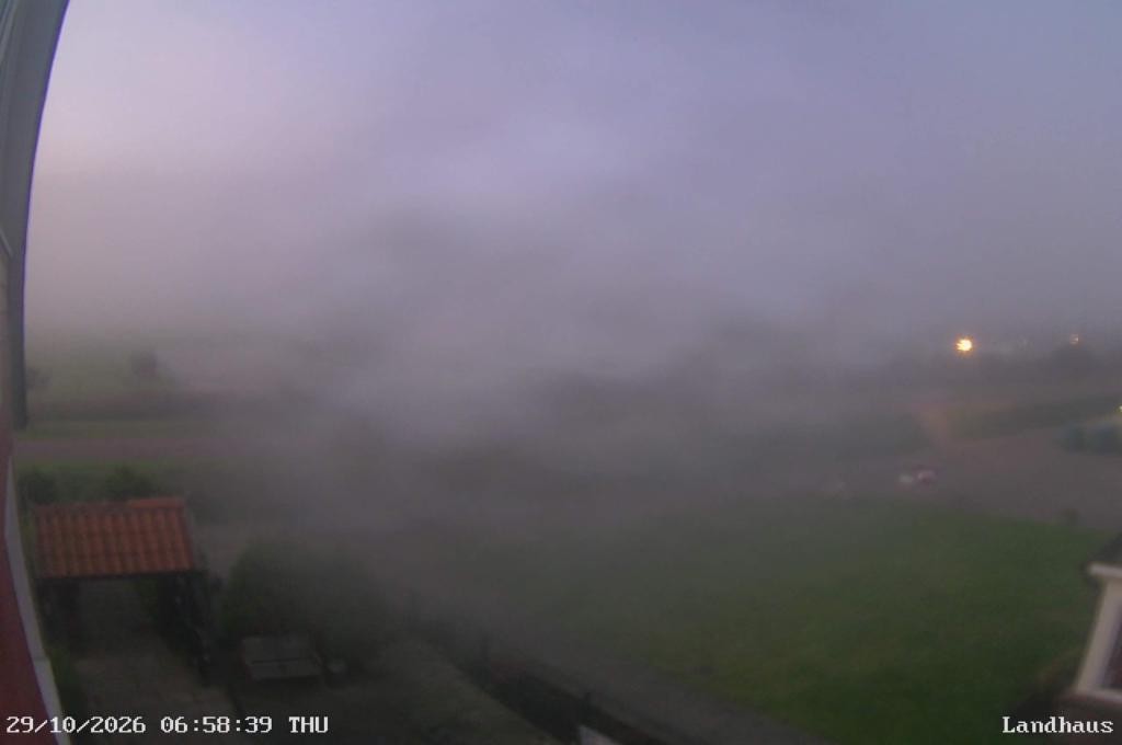 Archiv Foto Webcam Langeoog: Landhaus am Schniederdamm