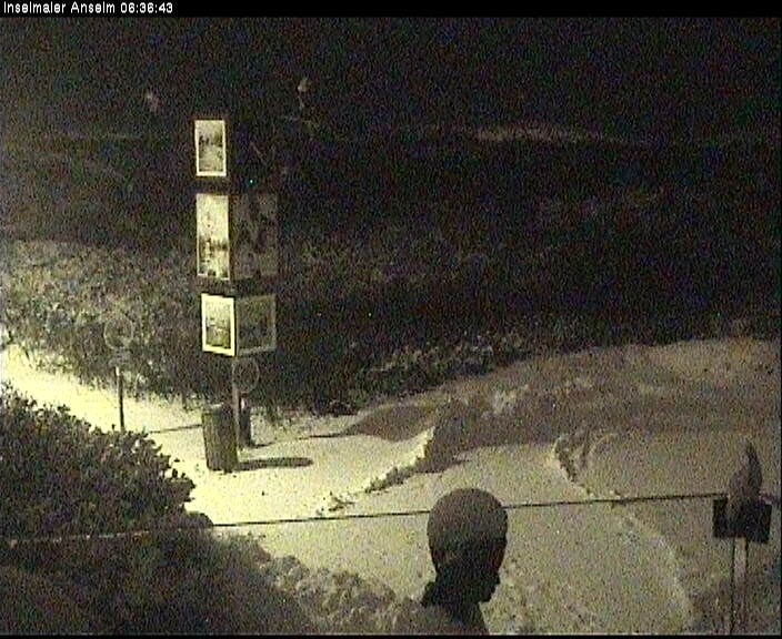 Archiv Foto Webcam Langeoog: Atelierausblick Inselmaler Anselm
