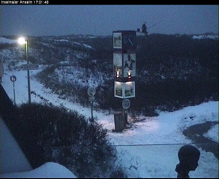 Archiv Foto Webcam Langeoog: Atelierausblick Inselmaler Anselm