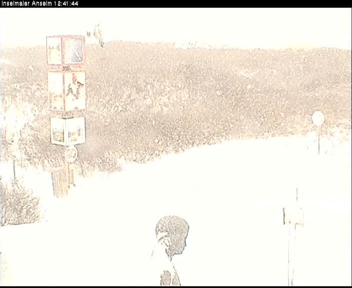 Archiv Foto Webcam Langeoog: Atelierausblick Inselmaler Anselm