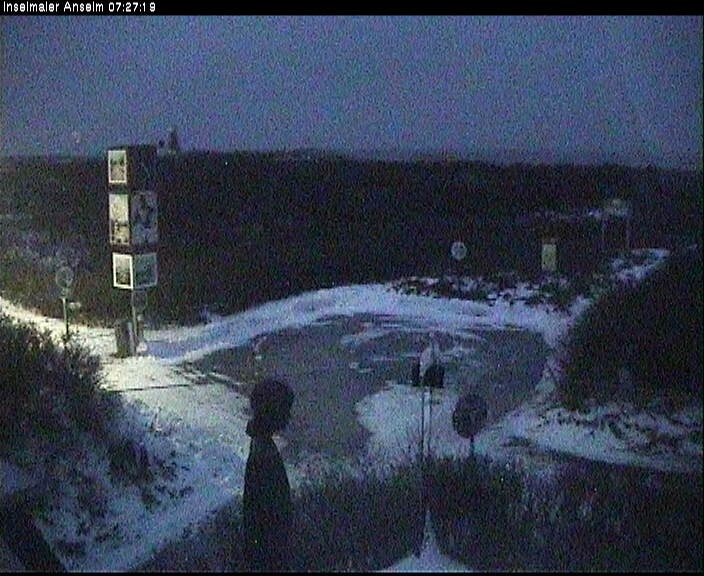 Archiv Foto Webcam Langeoog: Atelierausblick Inselmaler Anselm
