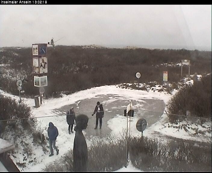 Archiv Foto Webcam Langeoog: Atelierausblick Inselmaler Anselm