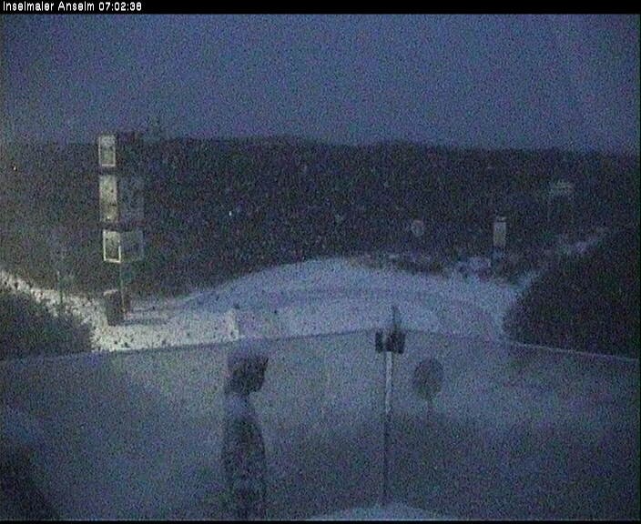 Archiv Foto Webcam Langeoog: Atelierausblick Inselmaler Anselm