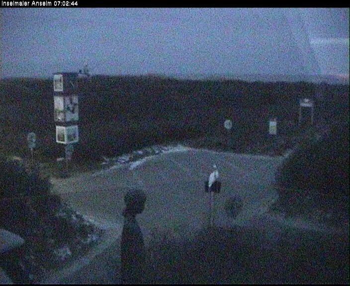 Archiv Foto Webcam Langeoog: Atelierausblick Inselmaler Anselm