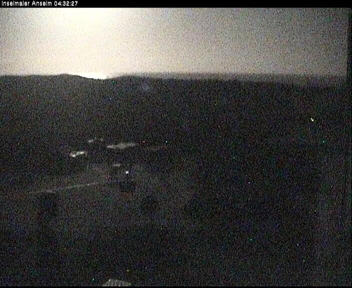 Archiv Foto Webcam Langeoog: Atelierausblick Inselmaler Anselm