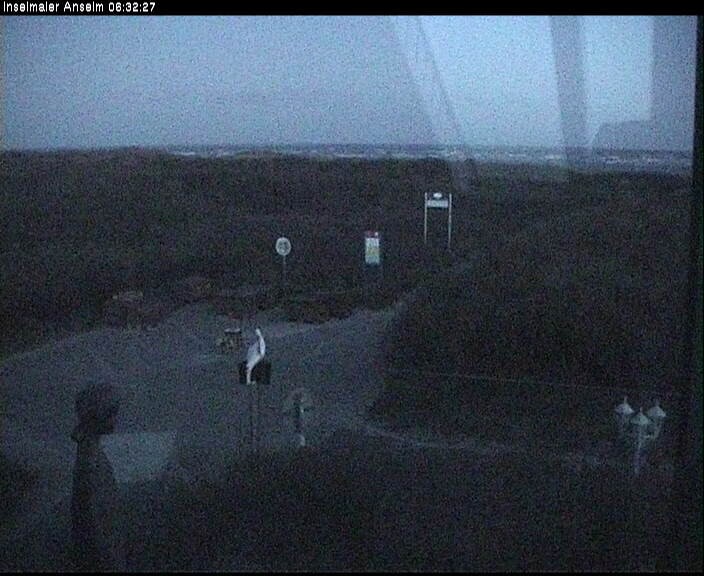 Archiv Foto Webcam Langeoog: Atelierausblick Inselmaler Anselm