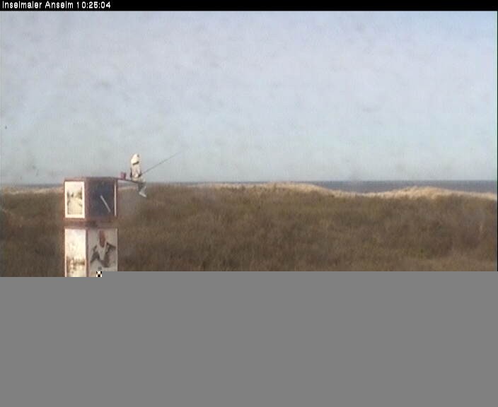 Archiv Foto Webcam Langeoog: Atelierausblick Inselmaler Anselm