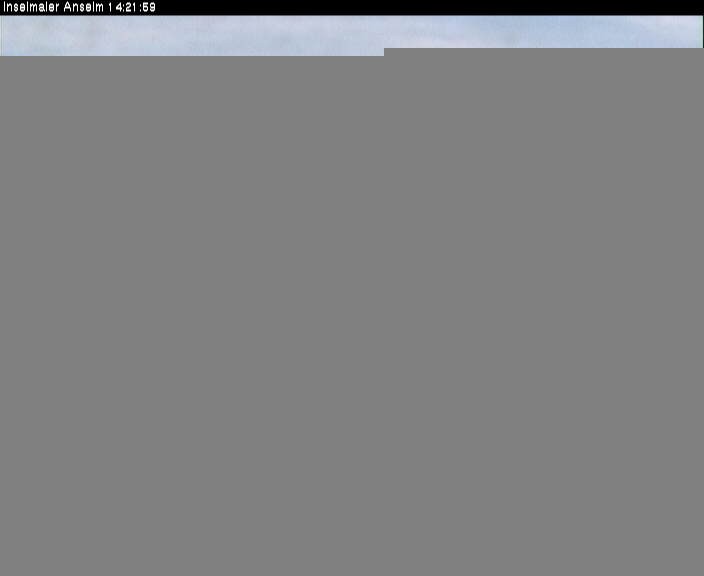 Archiv Foto Webcam Langeoog: Atelierausblick Inselmaler Anselm