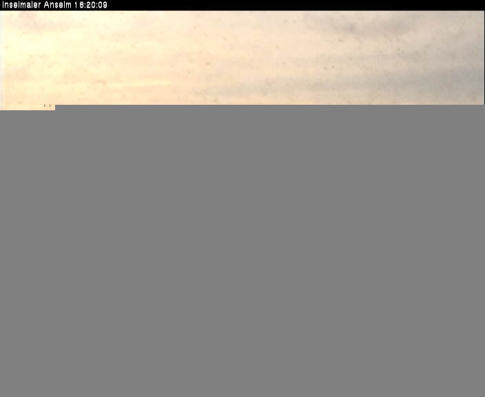 Archiv Foto Webcam Langeoog: Atelierausblick Inselmaler Anselm